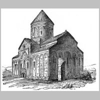 Ani Cathedral, reconstruction by Wilhelm Luebke, Wikipedia.jpg